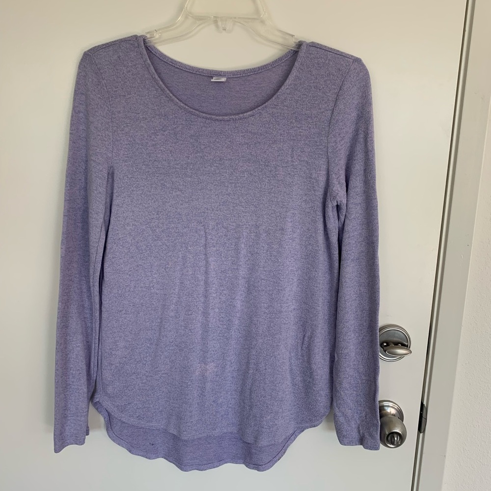Purple old navy long sleeve. Soft fabric size S